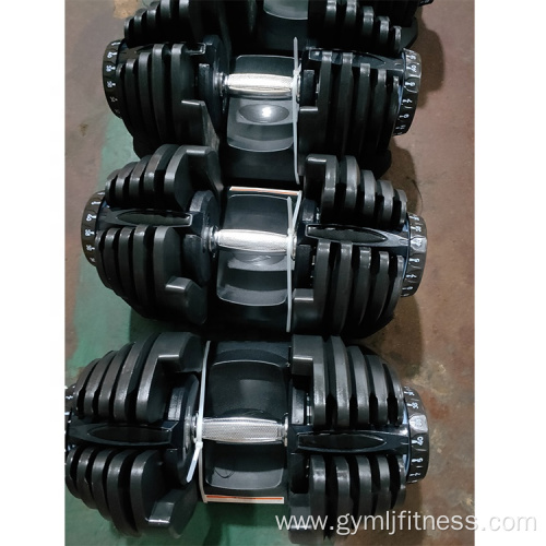 Sports Gym Equipment Automatically Adjustable Dumbbells